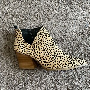 Cheetah type boots